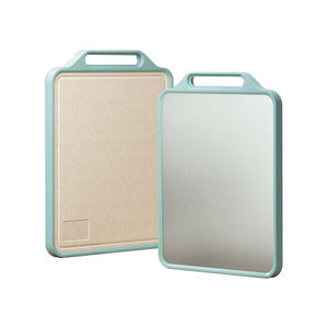 Tabla de Cortar Rectangular Ecológica de Doble Cara Personalizable, 10 Piezas, Acero Inoxidable y PP, Apta para Lavavajillas, para Carne - Product Image 1