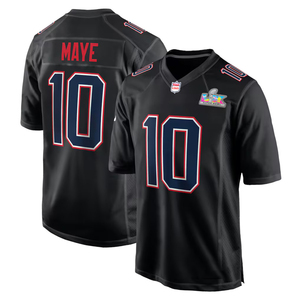 Maillot de football américain personnalisé Super Bowl LX 2026 New England – Tenues brodées pour jeunes – Vêtements de sport tendance - Product Image 3