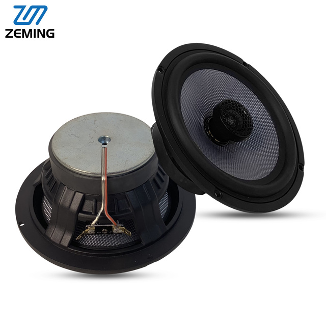 6.5 Inch Quality Car Coaxial Speaker OEM 6.5 Car Speaker Aluminum Basket Zeming Car Speaker Manufacturer Subwoofer Car Audio