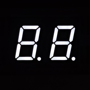 Pantalla LED de 7 Segmentos de 0.5 Pulgadas y 2 Dígitos, Luz Blanca, Bajo Consumo, para Dispositivos de Detección Portátiles, Componente de Visualización de Datos - Product Image 2