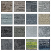 Carreau de luxe commercial tapis hôtel Nylon modulaire emboîtement tapis de sol carreaux pour bureau adulte moderne tapis