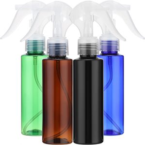 100ml-500ml White <b>Black</b> Amber Transparent PET Fine Mist Cosmetic Toner Perfume Trigger Spray Bottles Custom Colors Silk Screen - Product Image 5