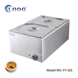 Sopa de encimera de acero inoxidable Bain Marie, calentador de alimentos, calentador de sopa comercial para <span class=keywords><strong>restaurante</strong></span> de Hotel - Product Image 6