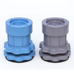 Pieds réglables pour machine à laver Qinfeng avec patins en caoutchouc pour le soutien des meubles et des canapés - Product Image 2