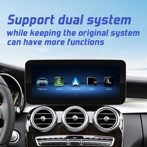 10.25 pollici 1920*720 Linux autoradio per <span class=keywords><strong>Mercedes</strong></span> Benz classe C W205 GLC NTG5.0 navigazione per auto 2015-2019 con Carplay senza fili - Product Image 4