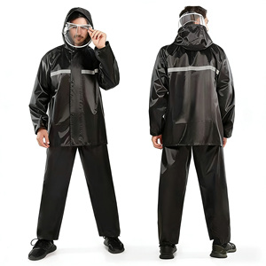 Impermeable y Cortavientos, Directo <span class=keywords><strong>de</strong></span> Fábrica, Tela Oxford, Impermeable Individual para Adultos, para Viajes, Senderismo, Pesca, Decoración con Logotipo - Product Image 5