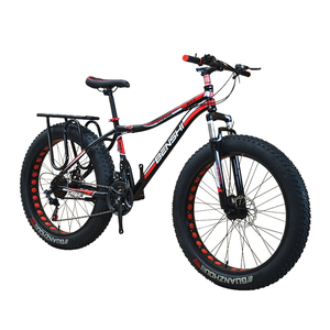 Per uomo adulto grasso pneumatico <span class=keywords><strong>bici</strong></span> con forcella in acciaio di migliore qualità quattro 26 pollici telaio in acciaio ad alto tenore di carbonio Mountain Bike MTB bicicletta per gli uomini - Product Image 4