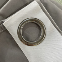 Œillets de rideaux de grande taille SAS de haute qualité, accessoires en métal doré et argenté, en fer et laiton, avec passe-fils
