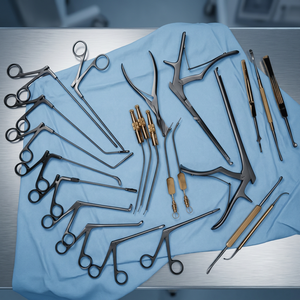 BISONS WHOLESALE FESS Ensemble d'instruments endoscopiques pour chirurgie des sinus ORL en acier inoxydable allemand certifié CE Classe I Haute Qualité - Product Image 3