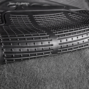Tapis de sol arrière noir pour voitures, camions, berlines et SUV - Product Image 4