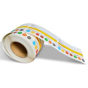 Etiqueta Adhesiva Removible y Disoluble para Alimentos de la Mejor Calidad a Precio de Fábrica - Product Image 4