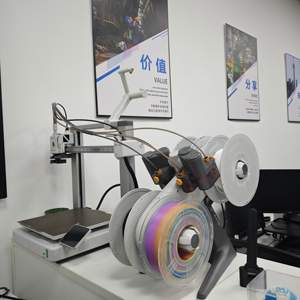A1Full-Auto Calibration <b>3D</b> <b>Printer</b> Single Color Active Flow Rate Compensation (Combo Version) Industrial Use New - Product Image 4