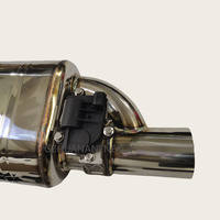 Usine de tambour de soupape électronique haute Performance 3 pouces tuyau d'échappement Catback universel 76mm silencieux d'échappement de haute qualité pour les voitures