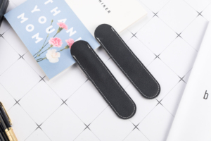 Funda de cuero Artificial para bolígrafo, funda protectora delgada <span class=keywords><strong>con</strong></span> logotipo personalizado - Product Image 6