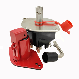 Giết tắt nhiệm vụ nặng nề ngắt kết nối chuyển đổi 0341003004 dpdt BMS-12 dpst Pin cách ly và LS13009-01 hoặc BMS-4R khóa chốt - Product Image 4