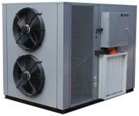 Industriële droogoven met PLC-gestuurde warmtepompdroger, 30-60 trays, 220/380V, voor fruit, groenten, specerijen, chili en gember.