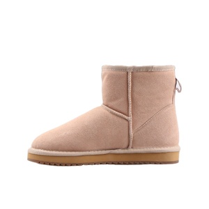 BSCI Ugh Classic Short Cow Suede Winter <strong>Women</strong> Ankle Snow <strong>Sheepskin</strong> Fur Australian <strong>Boots</strong> - Product Image 2