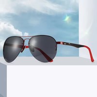 3460 vente en gros marque lunettes de soleil anti-déflagrant lentilles carré Premium lunettes de soleil pour hommes