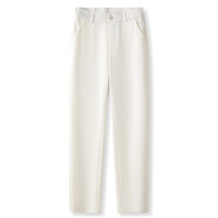 Pantalon de cigarette amincissant taille haute pour femme léger petit style décontracté droit avec taille moyenne et fermeture à glissière