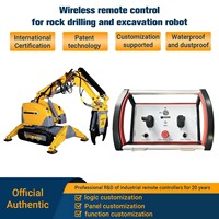 hydraulique joystick vanne directionnelle 4 leviers camion grue radio kits de télécommande intelligents
