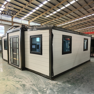 Sẵn sàng thực hiện biệt thự sang trọng đúc sẵn 20ft 40ft mở rộng container nhà <span class=keywords><strong>2</strong></span> 3 4 5 phòng ngủ prefab di động di động nhỏ nhà - Product Image 3