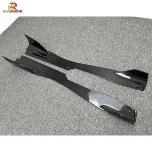 ชิ้นส่วนตกแต่งรถยนต์คุณภาพสูง คาร์บอนไฟเบอร์แห้ง รุ่น R สไตล์สปอร์ต สำหรับตกแต่งข้างตัวถัง ขยายสเกิร์ตข้าง สำหรับ Mclaren 720S ปี 2015-2018 - Product Image 3