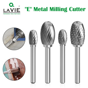 Laiwei Conical Carbide <b>Rotary</b> File 6x6x10 Single Flute For Engraving <b>Machine</b> HRC60 - Product Image 5