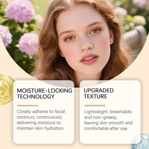 Hyaluronic acid moisturizing <b>boxed</b> Mask daily softening and <b>locking</b> facial skin brightening moisturizing care - Product Image 4