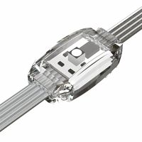 Guirlandes lumineuses à LED RGB 3D Pixel DC12V avec contrôle DMX512, garantie 5 ans, flexibles, IP54, pour décoration extérieure, 2023