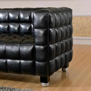 Canapé <span class=keywords><strong>de</strong></span> style commercial moderne pour boîte <span class=keywords><strong>de</strong></span> nuit, ensemble <span class=keywords><strong>de</strong></span> canapés <span class=keywords><strong>de</strong></span> <span class=keywords><strong>bureau</strong></span> modernes, meubles modulaires sectionnels, canapé en cuir noir - Product Image 4