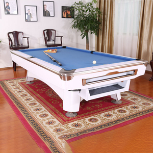 Tables de billard de luxe, pliables, 8 pieds, avec éclairage américain, pour salle à manger, pour pièces détachées - Product Image 4