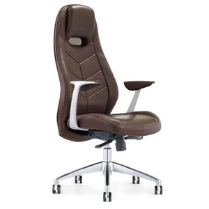 Silla de oficina moderna y cómoda de cuero 36019-1612C/B/A - Product Image 5