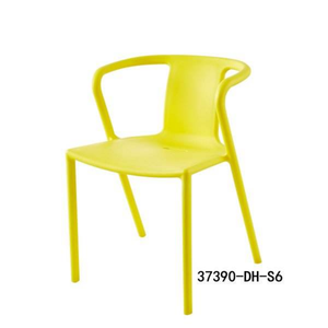 Chaise de salle à manger portable et durable en PP, au design décontracté, pour cour de ferme et utilisation intérieure/extérieure - Product Image 5