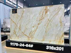 Mármol Calacatta Super Gold Cresto, Diseño Moderno, Pulido, Impermeable, para Paredes, Villas, Salas de Estar, Comedores, Baños, Cocinas, Exteriores - Product Image 5