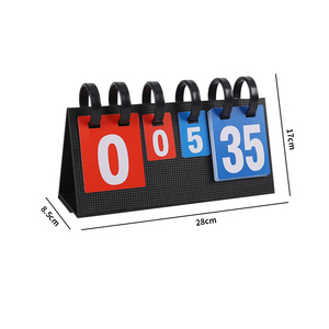 Bán Buôn Bàn Điểm Flipper 5-Chữ Số Bảng Điểm Cho Bóng Rổ Bóng Chuyền Quần Vợt Thể Thao Đào Tạo Lật Điểm Thẻ - Product Image 2