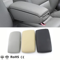 Couvercle de loquet d'accoudoir intérieur de voiture en cuir de luxe pour Audi A6 2005-2011 accessoire de boîte de rangement d'accoudoir de Console centrale avant