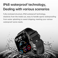 Montre connectée S5 en gros, écran HD 2,01 pouces, appels BT5.2, étanche IP68, plus de 100 modes sportifs, boîtier en alliage de zinc, batterie 300 mAh longue autonomie, fitness