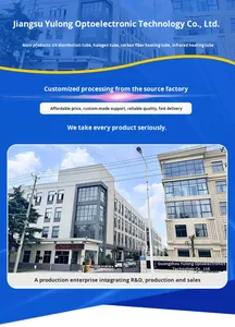 Tubo di Riscaldamento Industriale a Infrarossi in Fibra di Carbonio e Vetro al Quarzo, Origine Jiangsu - Product Image 6