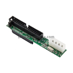 Convertisseur adaptateur Sata vers IDE 1.5Gbs 2.5 Sata femelle vers 3.5 pouces IDE mâle <span class=keywords><strong>port</strong></span> 40 broches prise en charge <span class=keywords><strong>ATA</strong></span> 133 100 SSD HDD CD DVD série - Product Image 3