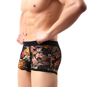 All'ingrosso <span class=keywords><strong>Boxer</strong></span> slip da <span class=keywords><strong>uomo</strong></span> biancheria intima Sexy trasparente <span class=keywords><strong>Boxer</strong></span> da <span class=keywords><strong>uomo</strong></span> Spadex traspirante <span class=keywords><strong>Boxer</strong></span> breve - Product Image 5
