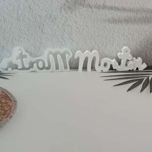 Moule en silicone pour ciment de gypse décoratif <span class=keywords><strong>allemand</strong></span> M51746 Hello - Product Image 4