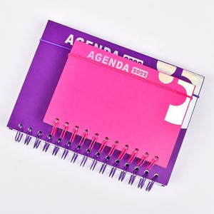 Longorgeous Logo personnalisé A5 A6 étudiant école cahier à spirale journaux et planificateurs nouvel an journal <span class=keywords><strong>2023</strong></span> <span class=keywords><strong>Agenda</strong></span> - Product Image 2