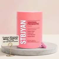 Expédition rapide, fabrication en usine, étiquette privée OEM, capsules de probiotiques vaginaux de haute qualité, meilleur prix, stock disponible, étiquette privée pour adultes
