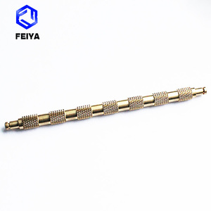 Tuỳ Chỉnh <span class=keywords><strong>CNC</strong></span> Gia Công Brass Kim Cương Có Khía Trục Dài Và <span class=keywords><strong>Dowel</strong></span> Pins - Product Image 4