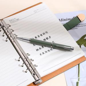 สมุดโน้ตแบบถอดได้ Zhuorui Stationery ขนาด A5 6 รู 120 แผ่น ดีไซน์หรูหราพร้อมตัวล็อค ชุดของขวัญสำหรับธุรกิจ สามารถปรับแต่งได้ - Product Image 2