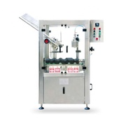 Machine de placement et de sertissage de capsules en PVC pour bouteilles de vodka 1000ml Machine à rouler les capsules en aluminium