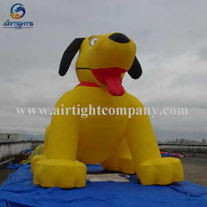 <span class=keywords><strong>Ballon</strong></span> de <span class=keywords><strong>chien</strong></span> gonflable jaune mignon 6m, haut, personnalisé, <span class=keywords><strong>pour</strong></span> les événements, 1 pièce - Product Image 2