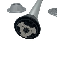 Pied de table en métal pour camping-car, pied de table en aluminium pour caravane