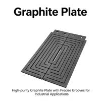 Plaque bipolaire en graphite moulé de haute pureté, feuille flexible de qualité industrielle, haute performance, 99,9 % de teneur en C, bonne conductivité thermique