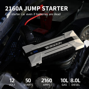 Batterie de démarrage de voiture portable Yesper Speed 2160 avec démarreur de banque d'alimentation 16000mAh pour SUV - Product Image 3